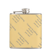 こカスタマイズれ!アートまたは写真の追加 フラスク (正面)