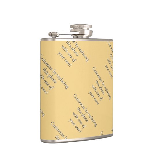 こカスタマイズれ!アートまたは写真の追加 フラスク (右)