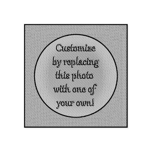 こカスタマイズれ！アートまたは写真の追加 ラバースタンプ (インプリント)