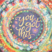 こカラフルの得インスピリシブホかわいらし シール (正面)