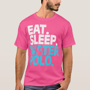 こクールの食べ寝湯ポロ Tシャツ