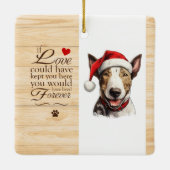 こパーソナライズされたこもしこ保では恋だ セラミックオーナメント (裏面)