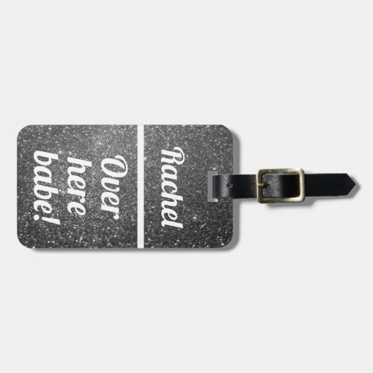 こパーソナライズされたこ |荷物おもしろいタグ ラゲッジタグ (正面横)