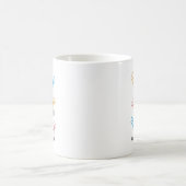 こパーソナライズされたの先生はマ退職したグ コーヒーマグカップ (中央)