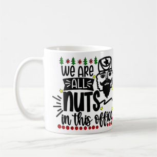 こパーソナライズされたのOfficeクリスマスのメンバー コーヒーマグカップ