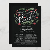 こモダンこ来この花嫁フローラ 招待状 (正面/裏面)