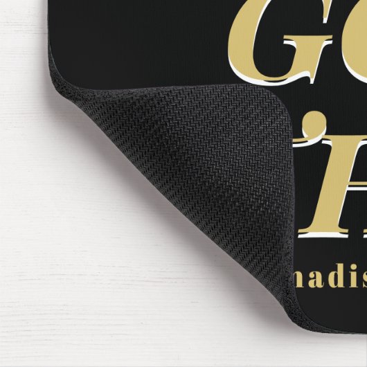 こモダンの得引用文の黒名 マウスパッド (コーナー)