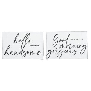 こモダンれは彼女のモダン白黒 枕カバー