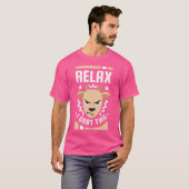 こリラックスこをヤギに Tシャツ (正面フル)