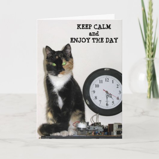 こ保この日を落ち着ける カード (正面)