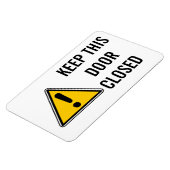 こ保の戸は閉まった マグネット (左側)