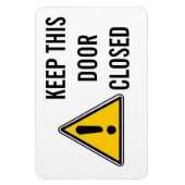 こ保の戸は閉まった マグネット (縦)