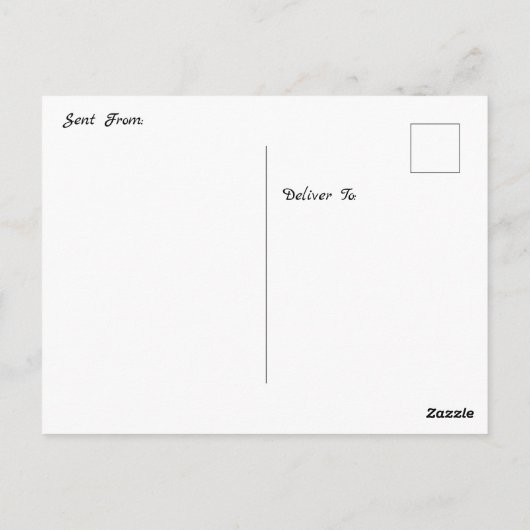 こ保れにTouchしていかわいらしる ポストカード (裏面)