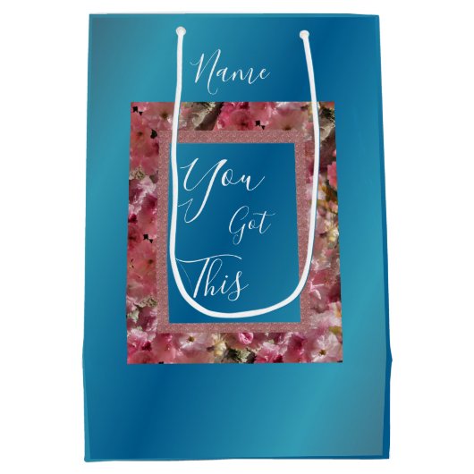 こ得こ感動的こ ミディアムペーパーバッグ (裏面)