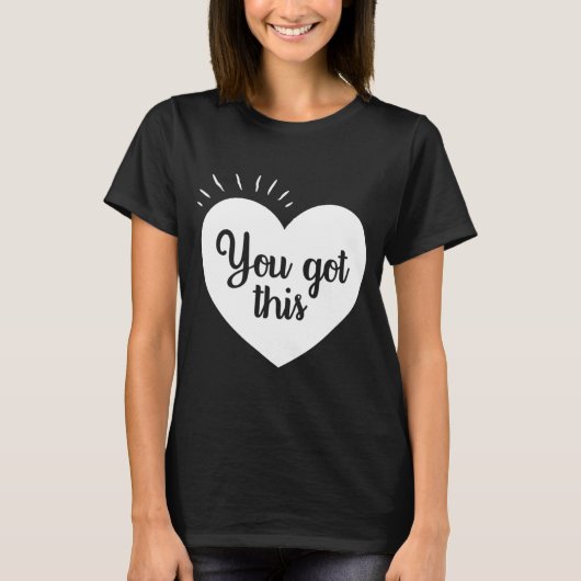 こ得こ – やる気を起こさせる先生 Tシャツ (正面)
