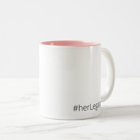 こ得の全部 – フェミニストやる気を起こさせる ツートーンマグカップ (正面右)
