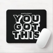 こ得れ!マパーソナライズされたウスパッド引用文 マウスパッド (マウス)