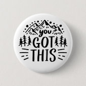 こ得れ 缶バッジ (正面)