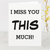 こ恋しく思ここまで!-恋しく思君 カード (黄色い花)