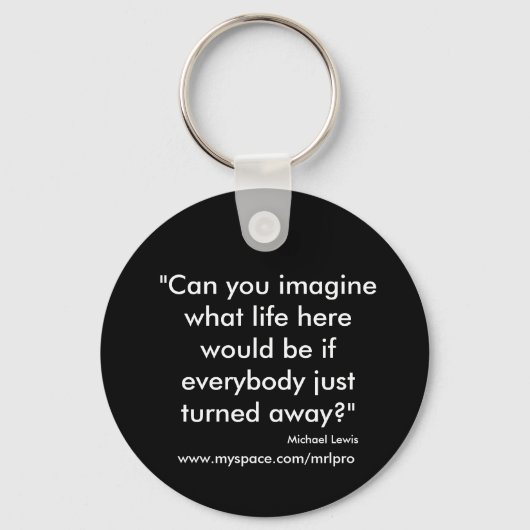 「こ想像この人生はもし... キーホルダー (正面)