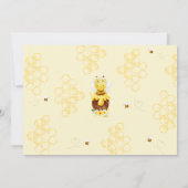 こ感謝していここbee day写真感謝していは 招待状 (裏面)