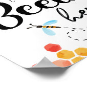 こ感謝していこでパーティー標識を見るために ポスター (角)