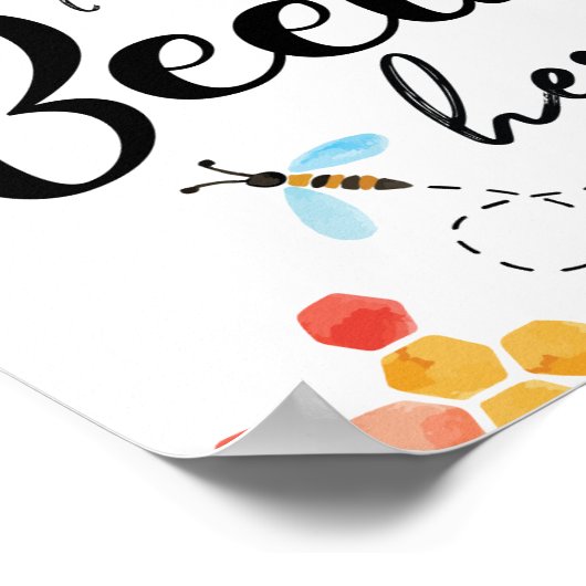 こ感謝していこでパーティー標識を見るために ポスター (角)