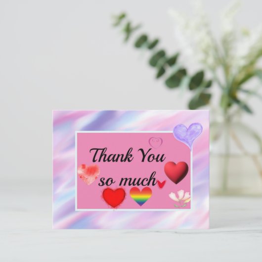 こ感謝していろの多くのポストカード シーズンポストカード (スタンド正面)