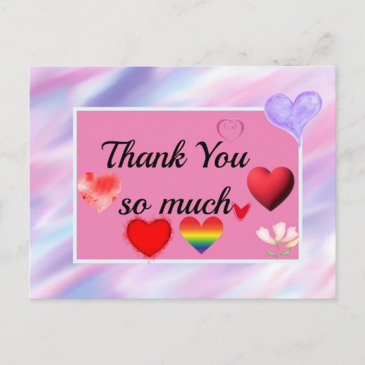 こ感謝していろの多くのポストカード シーズンポストカード (正面)