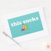 こ最低の 長方形シール (封筒)