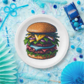 こ最高のこのバーガー ペーパープレート (パーティー)