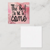 こ最高ののはまだ来無い エンクロージャーカード (正面/裏面)