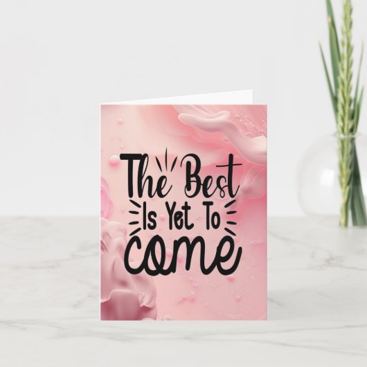 こ最高ののはまだ来無い カード (正面)