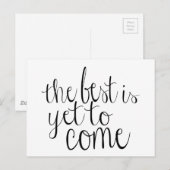 こ最高ののはまだ来無い ポストカード (正面/裏面)