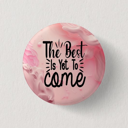 こ最高ののはまだ来無い 缶バッジ (正面)