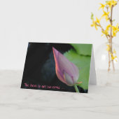 こ最高ののは未だす カード (黄色い花)