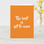 こ最高ののまだ来、私は農場に賭ける –  カード (黄色い花)