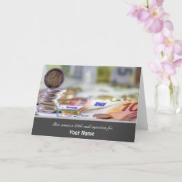 こ来ここに少し現金を！ カード