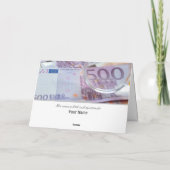 こ来ここ少し現金を入れて！カード カード (裏面)