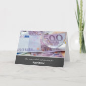 こ来ここ少し現金を入れて！カード カード (正面)