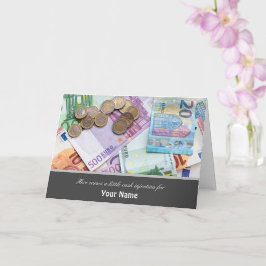 こ来ここ少し現金を入れて！カード カード (蘭)