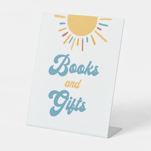 こ来こで息子の本と贈り物のサイン 台座サイン (正面)