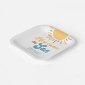 こ来こで息子の男の子のシャワー ペーパープレート (傾斜あり)