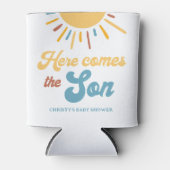 こ来こで息子の男の子のシャワー 缶クーラー (正面)