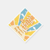 こ来こで息子の赤ちゃん スタンダードカクテルナプキン (角)