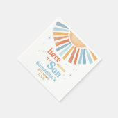 こ来こで息子の赤ちゃん スタンダードカクテルナプキン (角)