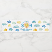 こ来こで息子の赤ちゃん ペットボトルラベル (シングルラベル)