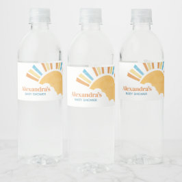 こ来こで息子の赤ちゃん ペットボトルラベル