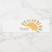 こ来こで息子の赤ちゃん ペットボトルラベル (シングルラベル)