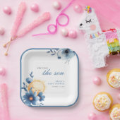 こ来こで息子の赤ちゃん ペーパープレート (パーティー)